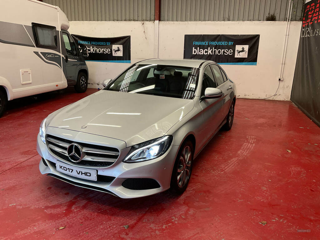 Mercedes-Benz C Class C200d Sport Silver #6