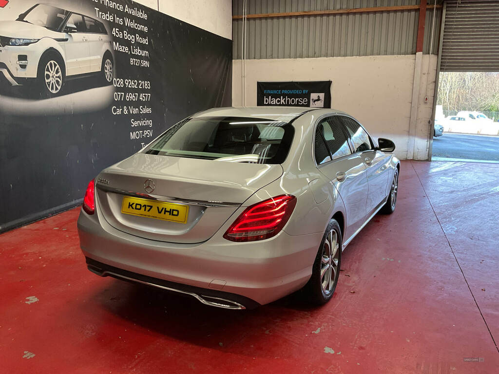 Mercedes-Benz C Class C200d Sport Silver #3