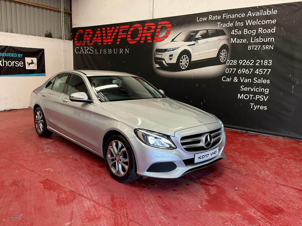 Mercedes-Benz C Class C200d Sport Silver