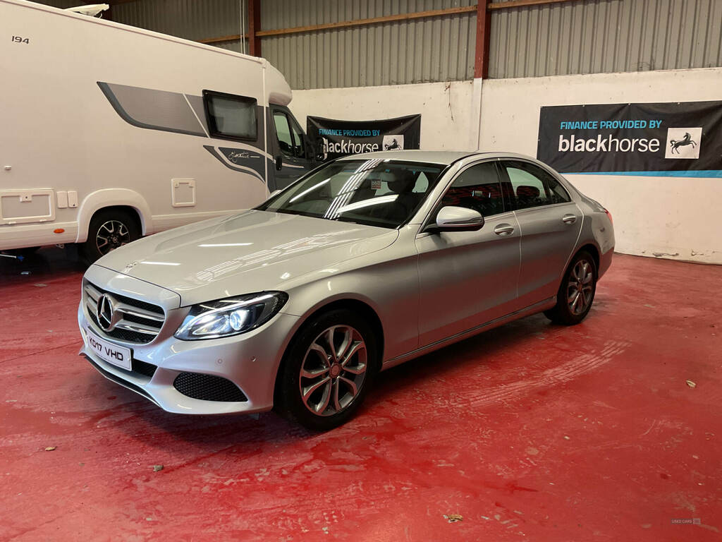 Mercedes-Benz C Class C200d Sport Silver #5