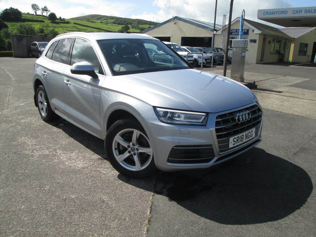 Audi Q5 2.0 Tdi Quattro Sport S Tronic Silver