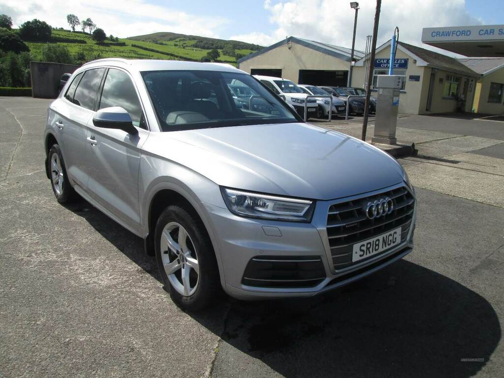 Audi Q5 2.0 Tdi Quattro Sport S Tronic SR18NGG Silver #4