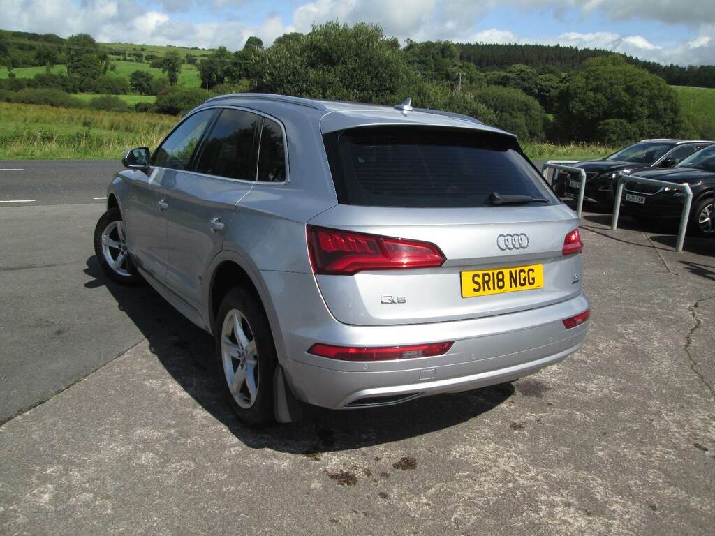 Audi Q5 2.0 Tdi Quattro Sport S Tronic SR18NGG Silver #5
