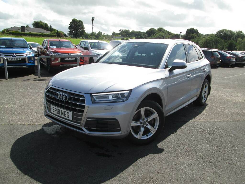 Audi Q5 2.0 Tdi Quattro Sport S Tronic SR18NGG Silver #2