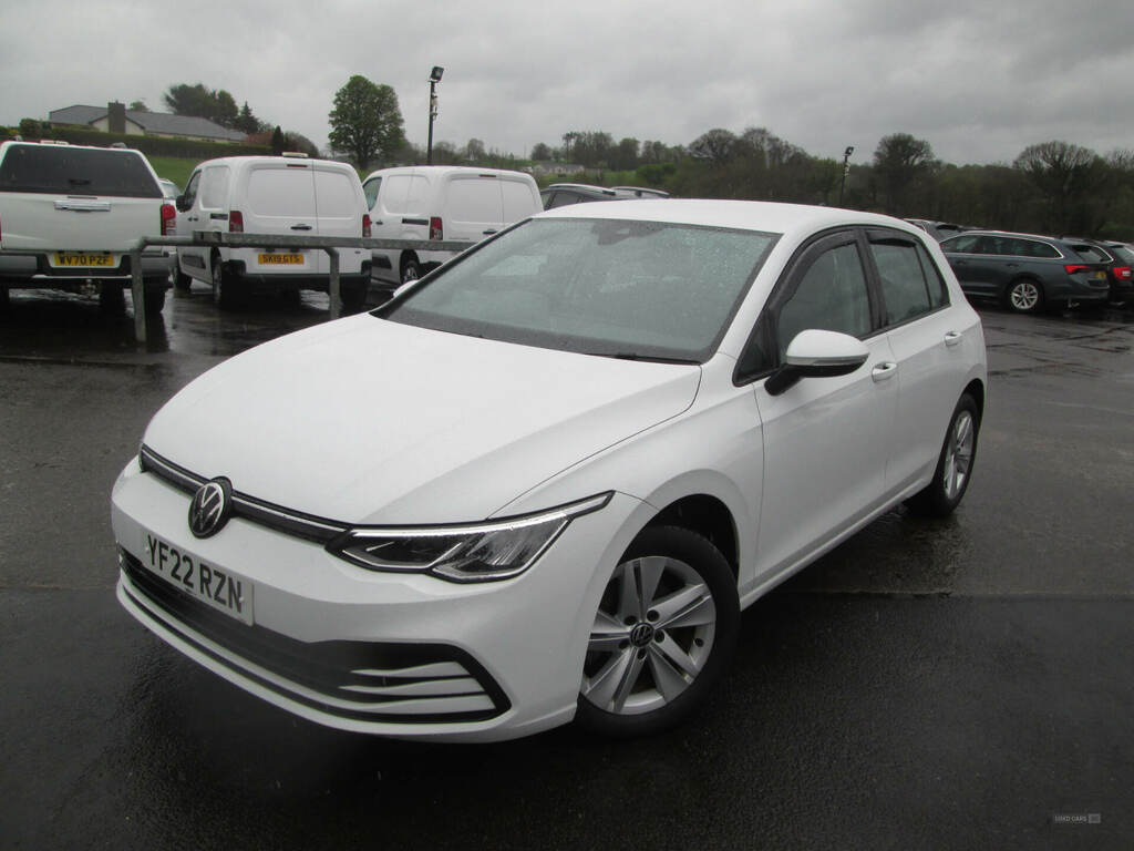 Volkswagen Golf 2.0 Tdi Life YF22RZN White #2