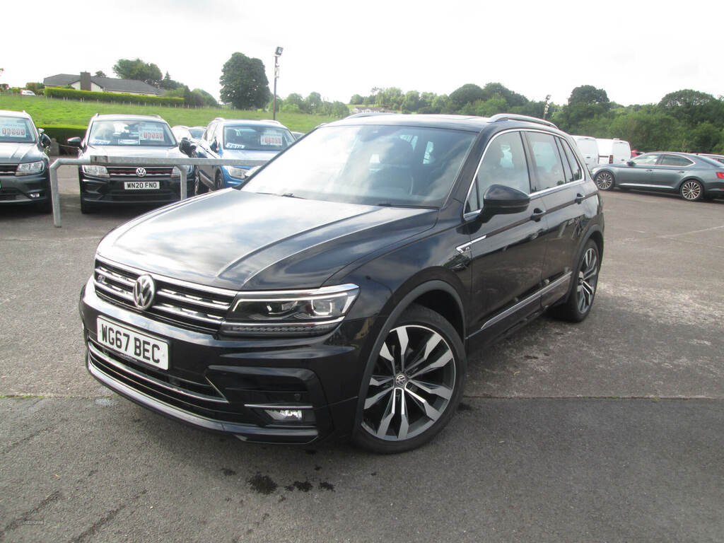 Volkswagen Tiguan 2.0 Tdi 150 4Motion R-line WG67BEC Black #2