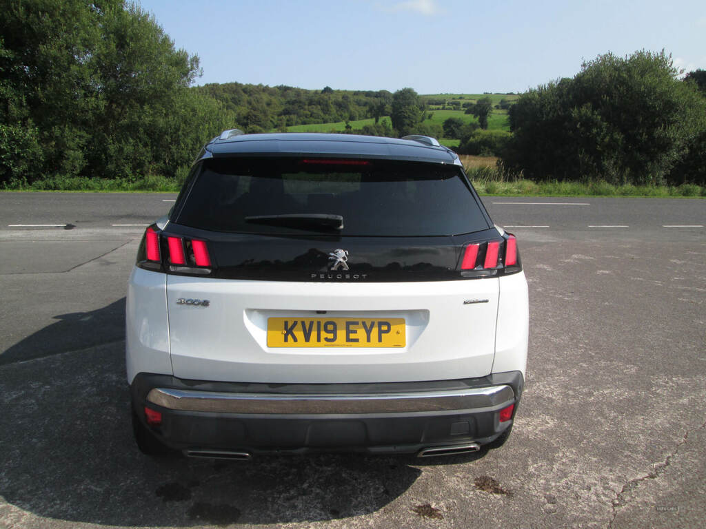 Peugeot 3008 1.5 Bluehdi Gt Line KV19EYP White #6