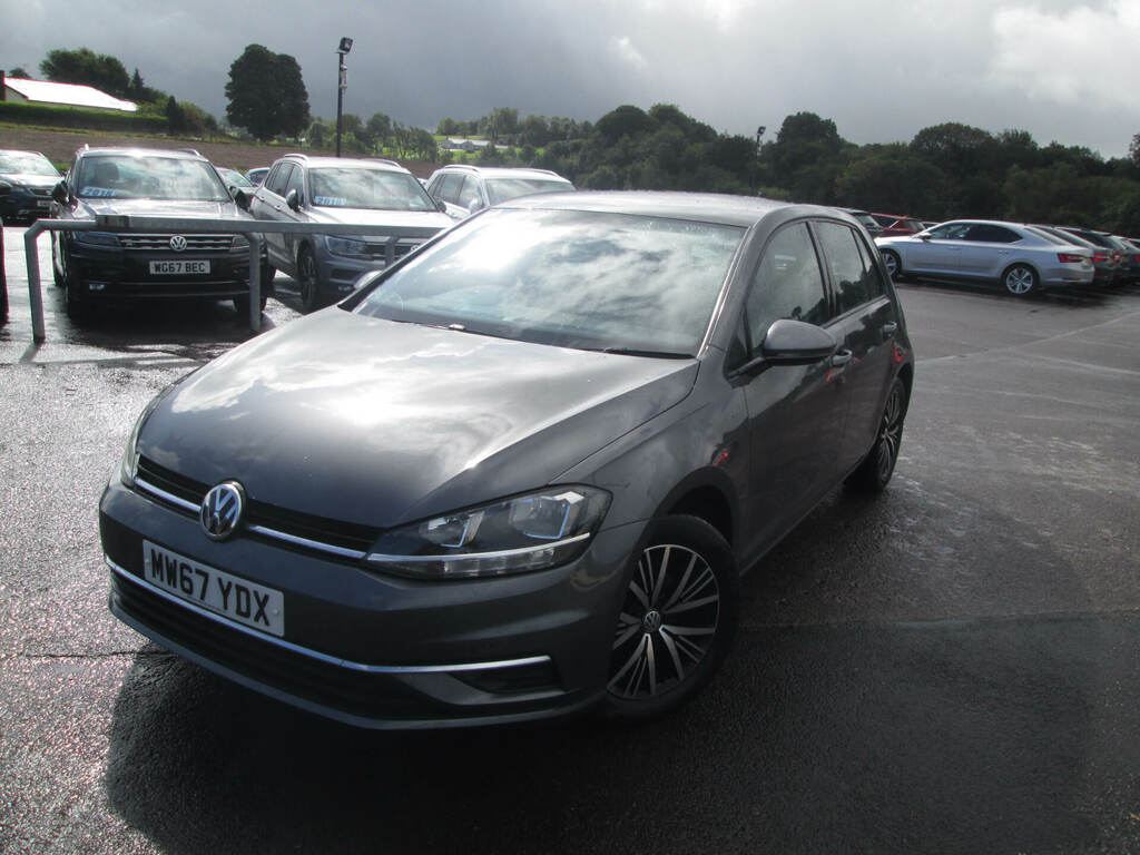Volkswagen Golf 2.0 Tdi Se Nav Dsg MW67YDX Grey #2