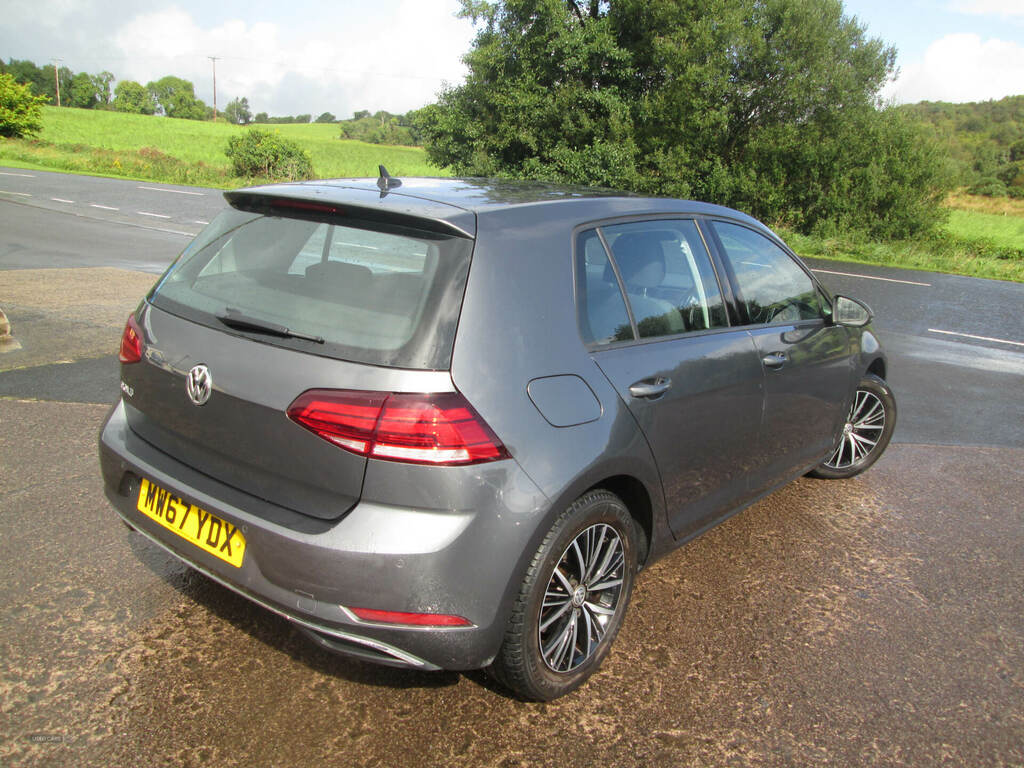 Volkswagen Golf 2.0 Tdi Se Nav Dsg MW67YDX Grey #4