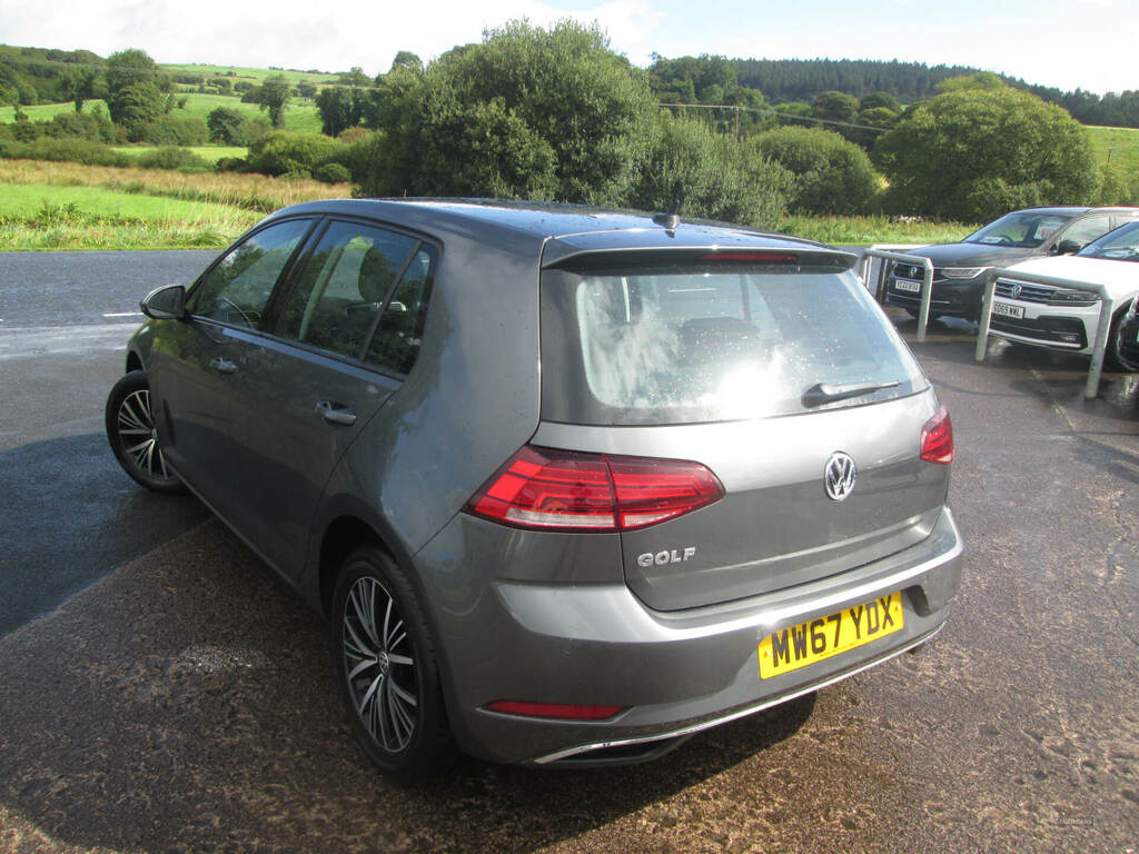 Volkswagen Golf 2.0 Tdi Se Nav Dsg MW67YDX Grey #5