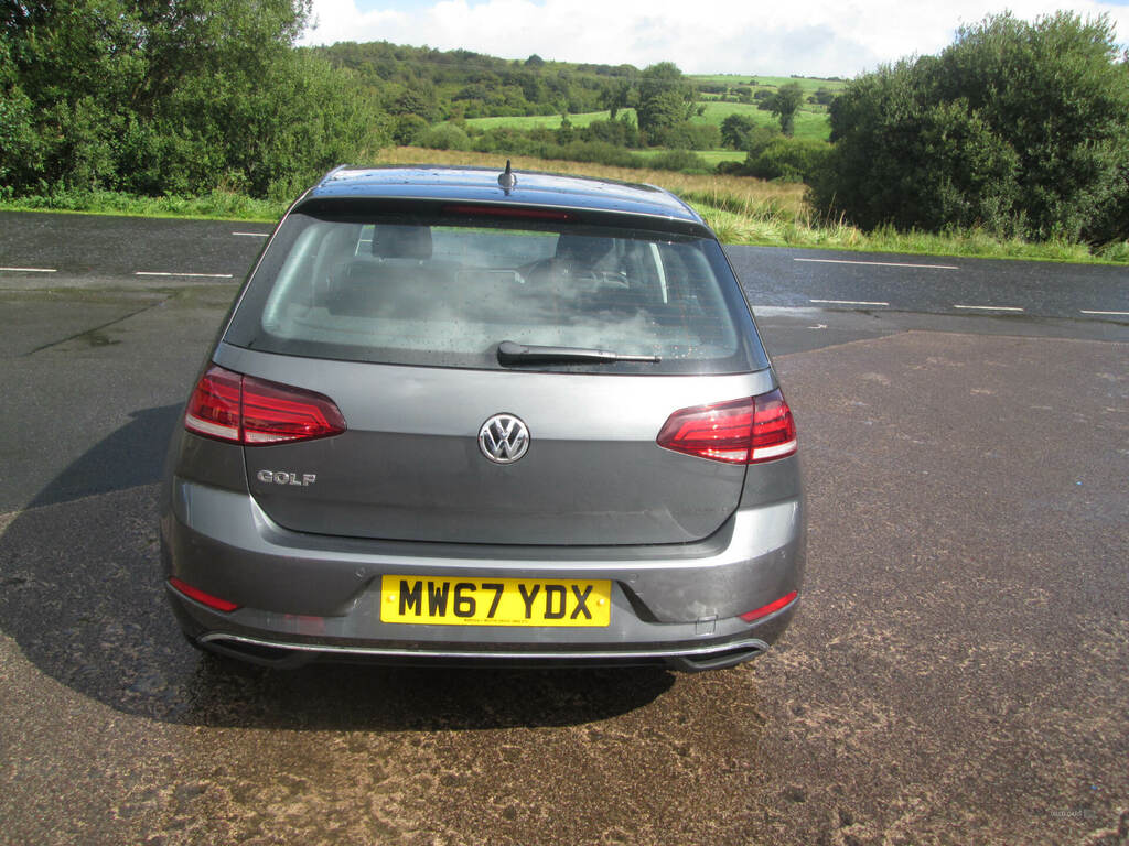 Volkswagen Golf 2.0 Tdi Se Nav Dsg MW67YDX Grey #6