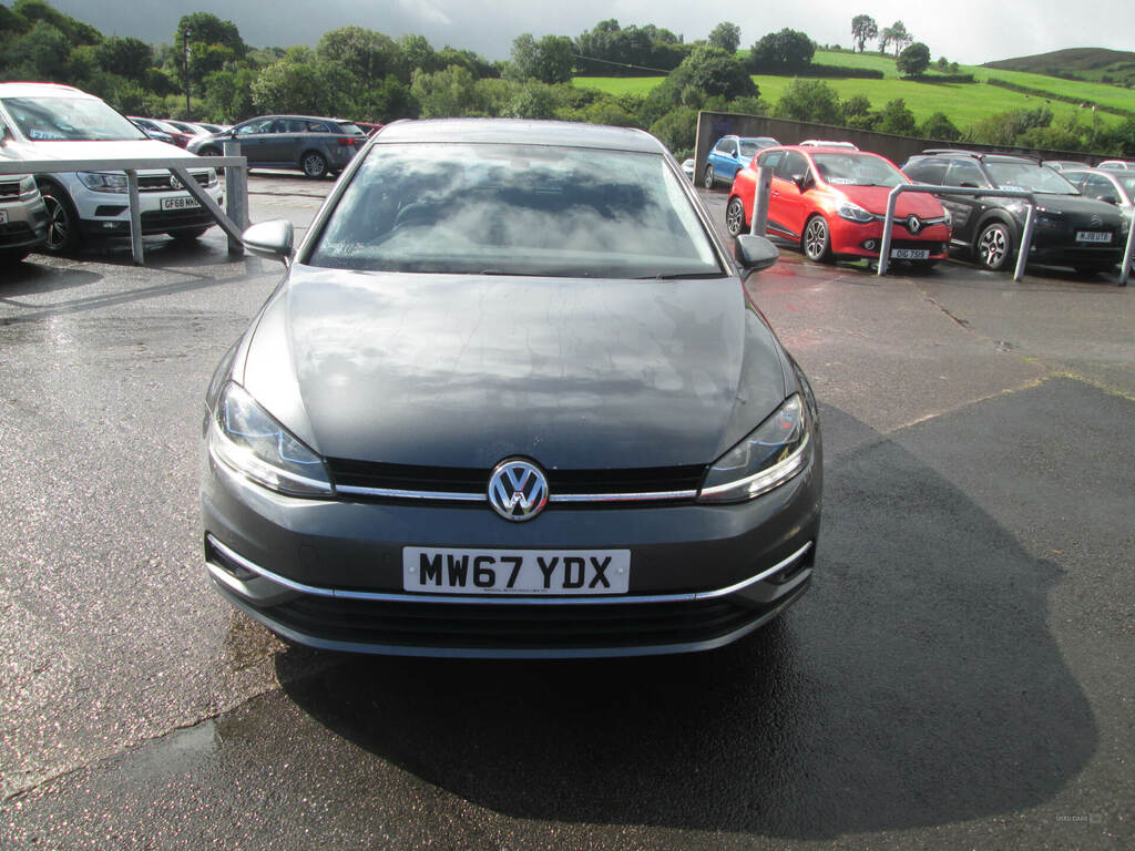 Volkswagen Golf 2.0 Tdi Se Nav Dsg MW67YDX Grey #3