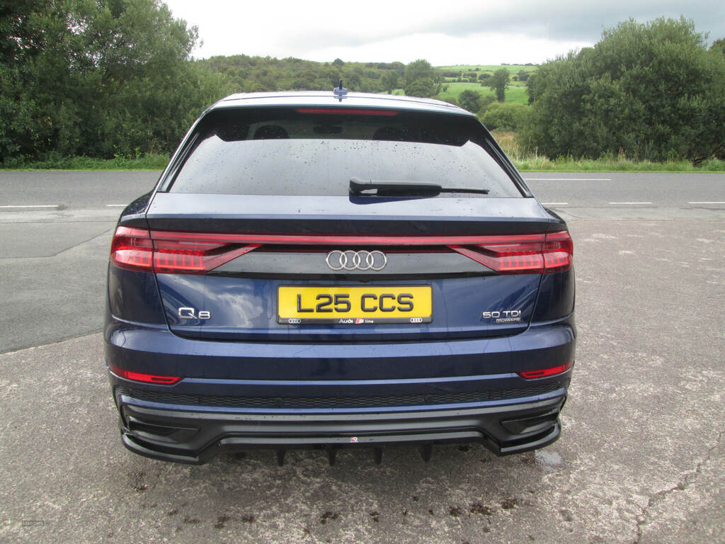 Audi Q8 50 Tdi Quattro S Line Tiptronic Leather L25CCS Blue #6