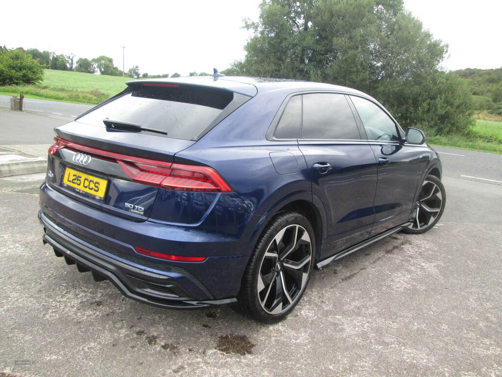 Audi Q8 50 Tdi Quattro S Line Tiptronic Leather L25CCS Blue #4