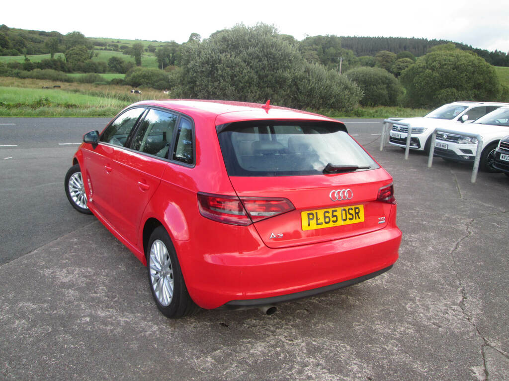Audi A3 1.6 Tdi Ultra 110 Se Technik PL65OSR Red #5