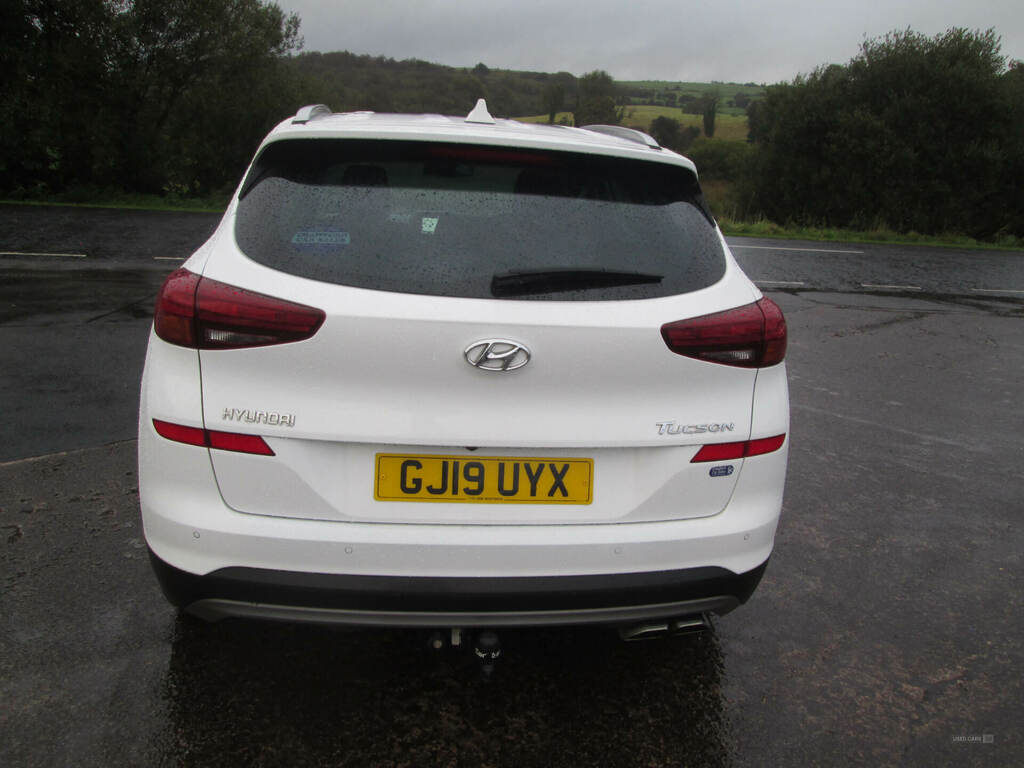 Hyundai Tucson 1.6 Crdi Se Nav 2Wd GJ19UYX White #6