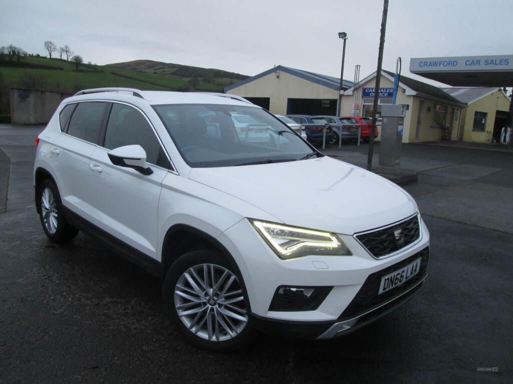Seat Ateca 2.0 Tdi Xcellence Dsg 4Drive White