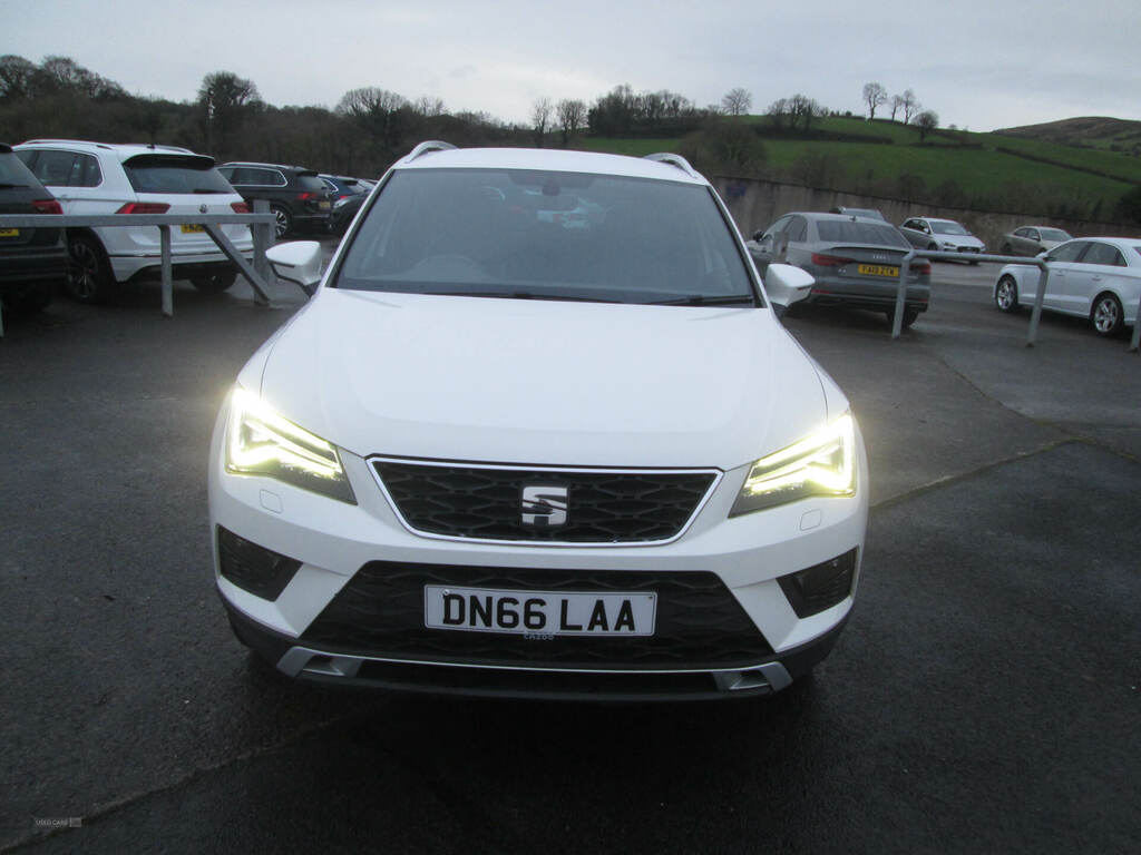 Seat Ateca 2.0 Tdi Xcellence Dsg 4Drive DN66LAA White #3