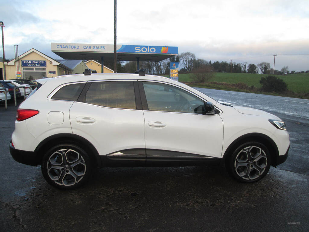 Renault Kadjar 1.5 Dci Dynamique S Nav CE66GGO White #6