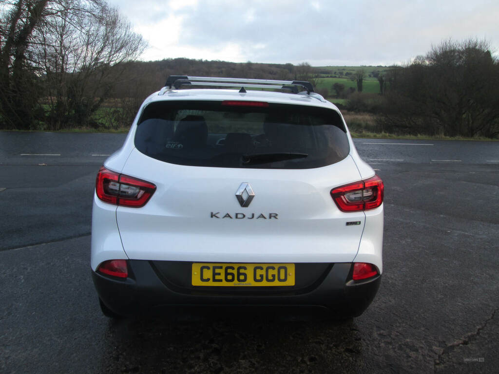 Renault Kadjar 1.5 Dci Dynamique S Nav CE66GGO White #4