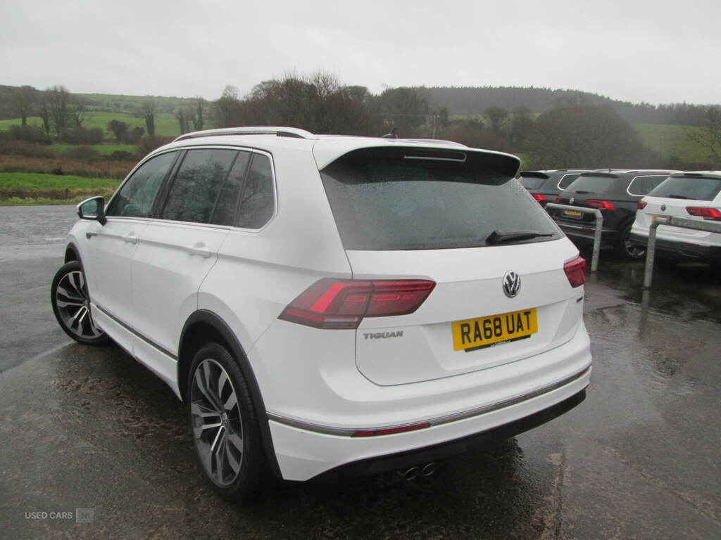 Volkswagen Tiguan 2.0 Tdi 150 4Motion R-line Dsg RA68UAT White #5