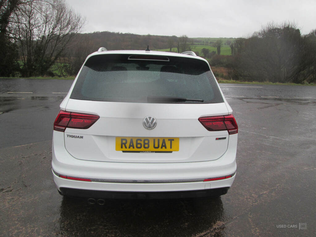 Volkswagen Tiguan 2.0 Tdi 150 4Motion R-line Dsg RA68UAT White #6