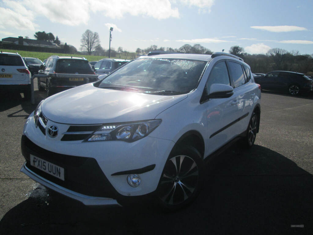 Toyota Rav 4 2.0 D-4d Invincible PX15UUN White #2