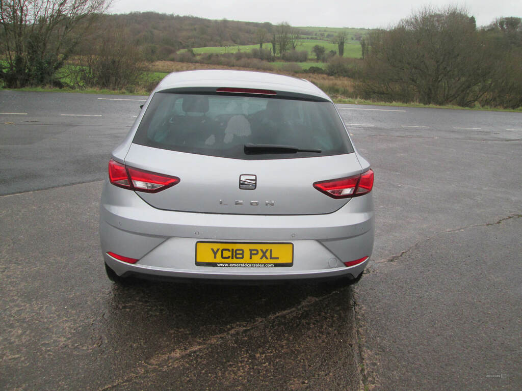 Seat Leon 1.6 Tdi Se Dynamic Technology YC18PXL Silver #6