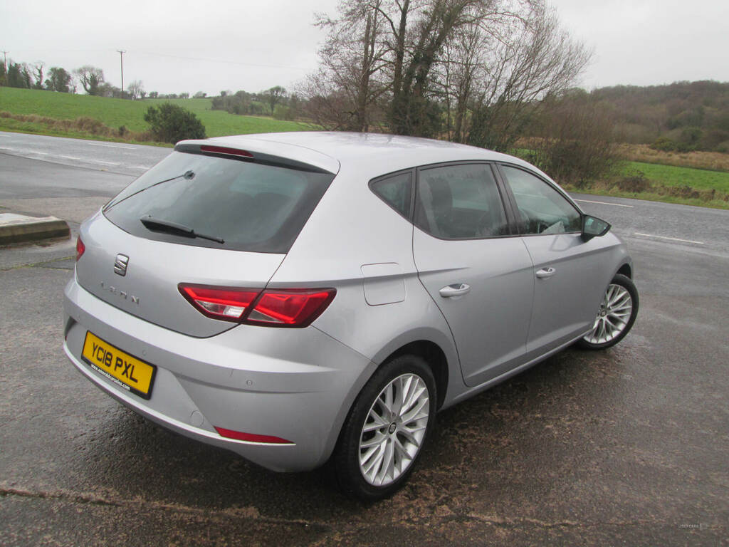 Seat Leon 1.6 Tdi Se Dynamic Technology YC18PXL Silver #4