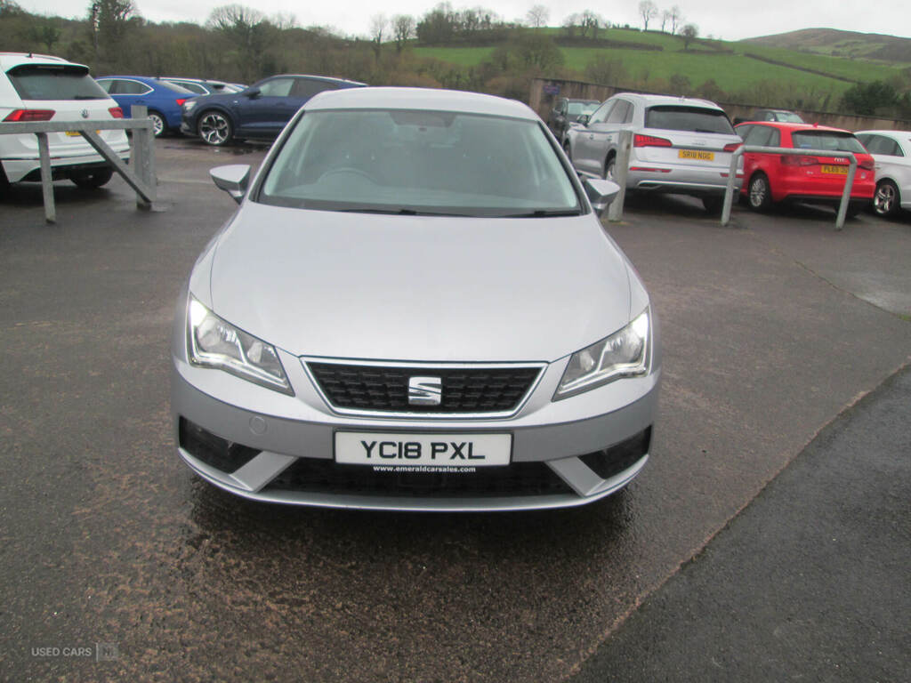Seat Leon 1.6 Tdi Se Dynamic Technology YC18PXL Silver #3
