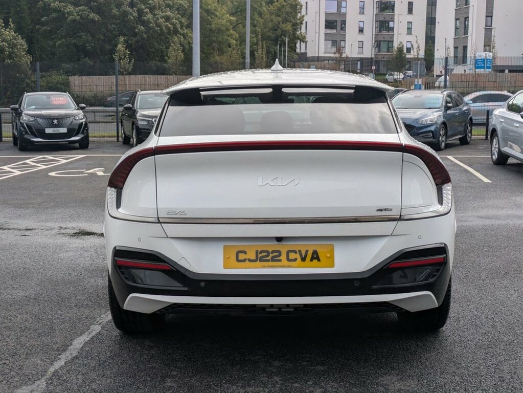 Kia EV6 Hatchback CJ22CVA White #5
