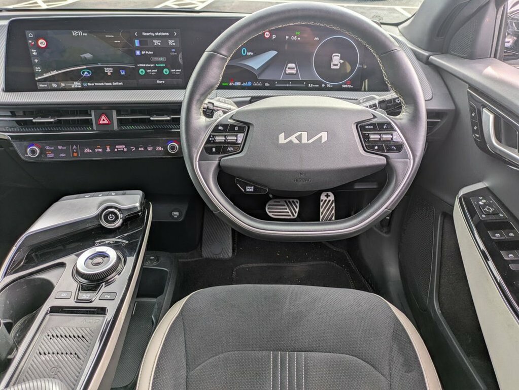Kia EV6 Hatchback CJ22CVA White #6