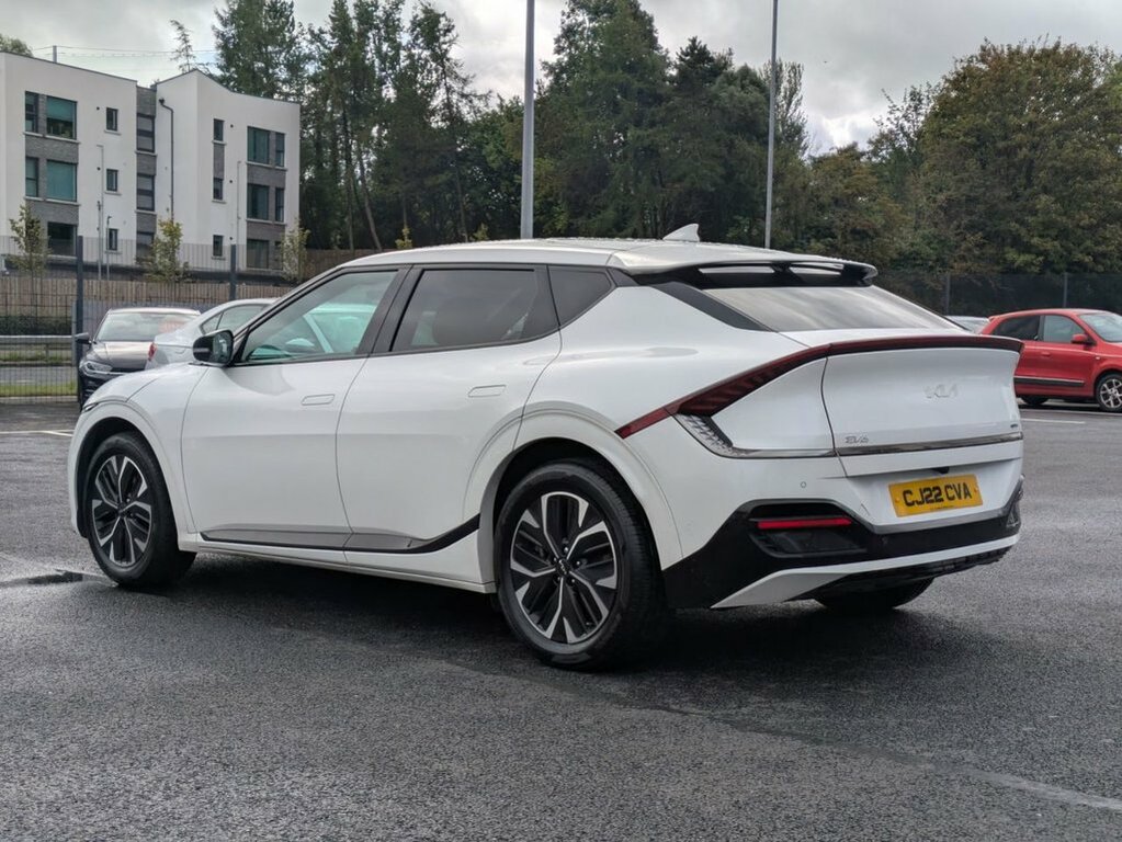 Kia EV6 Hatchback CJ22CVA White #4