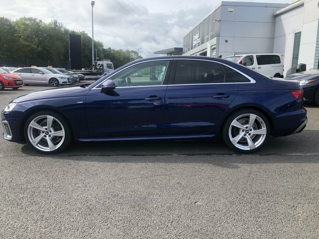 Audi A4 2L S Line Blue #3