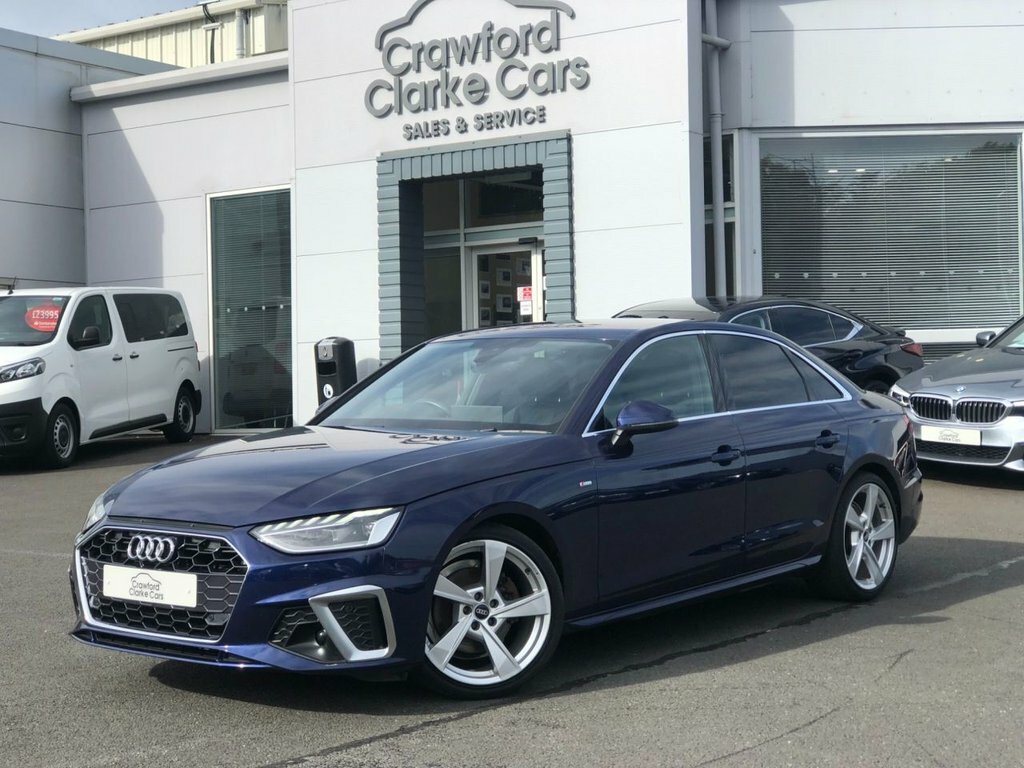 Audi A4 2L S Line Blue