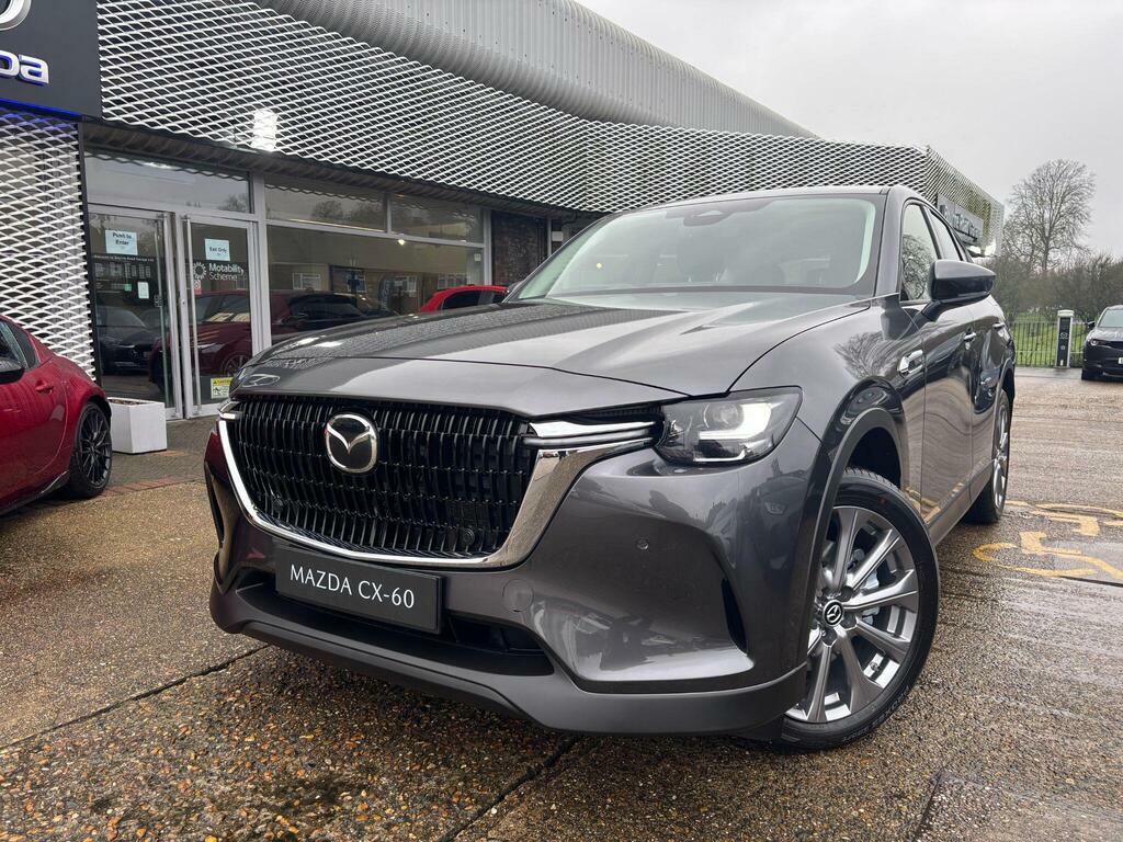 Mazda CX-60 2.5 327Ps Awd Exclusive-line Blk Lth Comf Grey