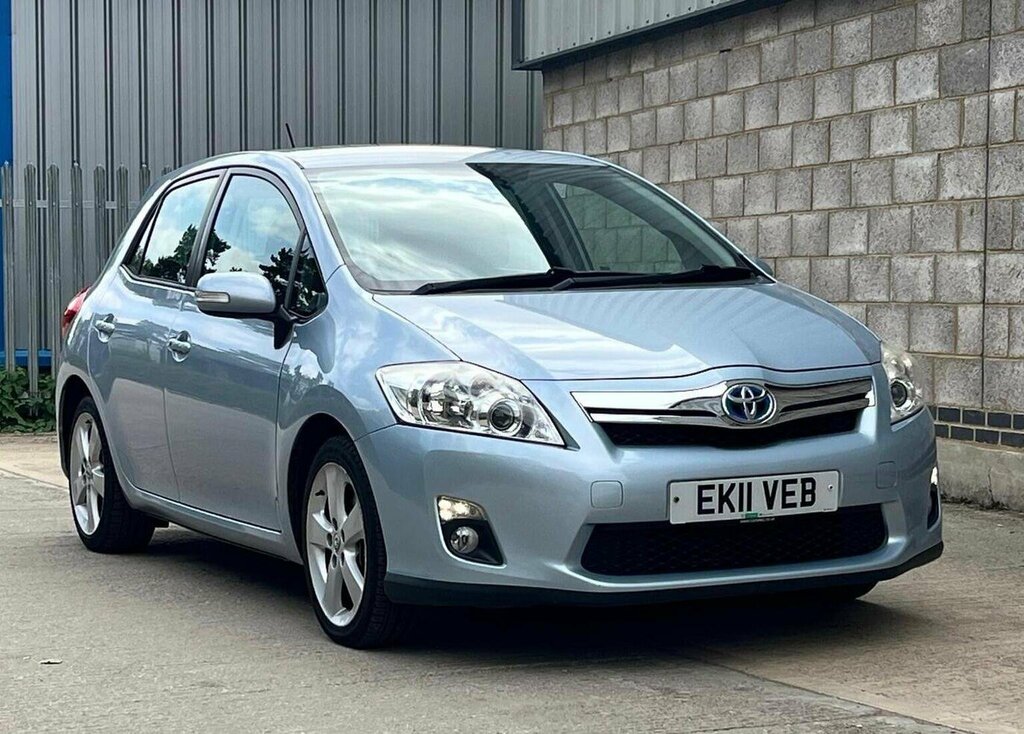 Toyota Auris Hatchback 1.8 Vvt-h T Spirit Cvt Euro 5 Ss Blue #6