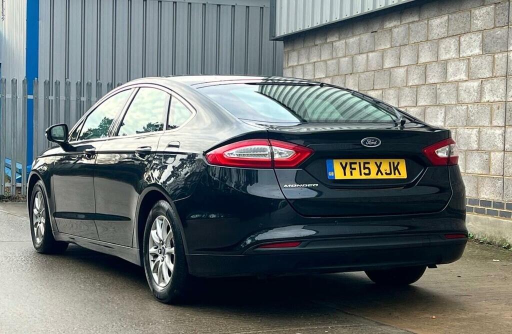 Ford Mondeo Hatchback 2.0 Tdci Econetic Zetec Euro 6 Ss YF15XJK Black #5