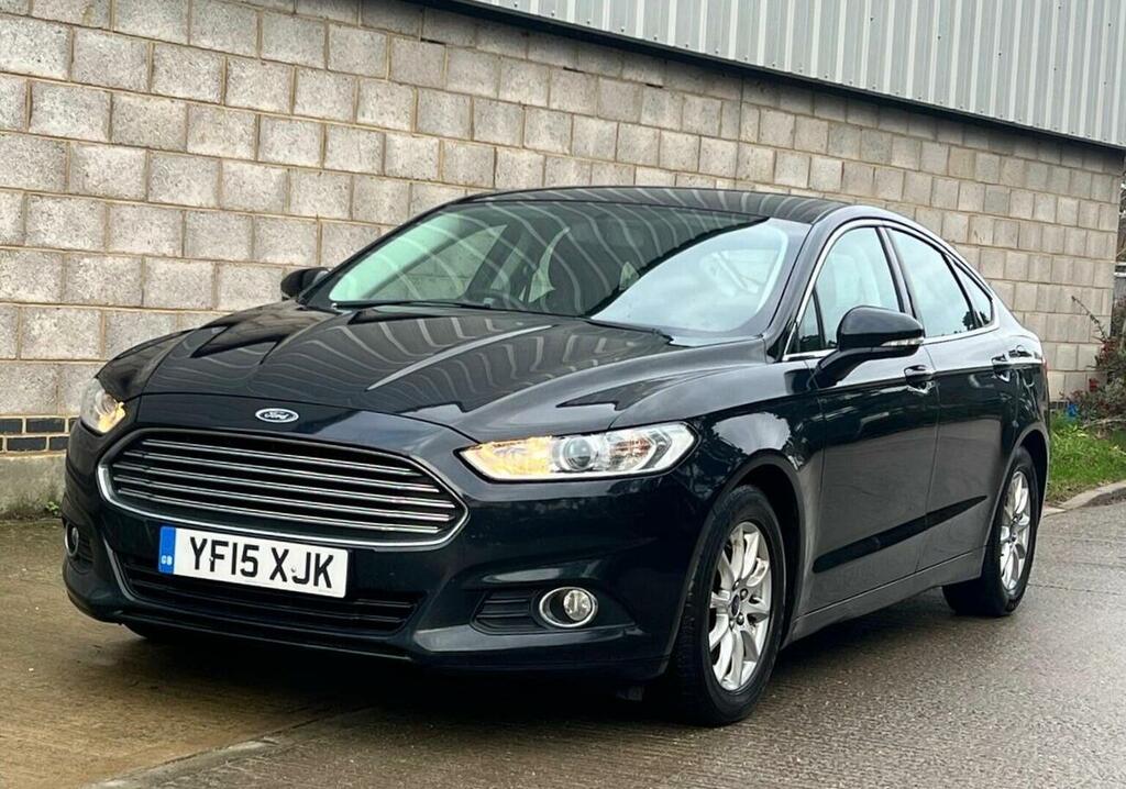 Ford Mondeo Hatchback 2.0 Tdci Econetic Zetec Euro 6 Ss YF15XJK Black #6