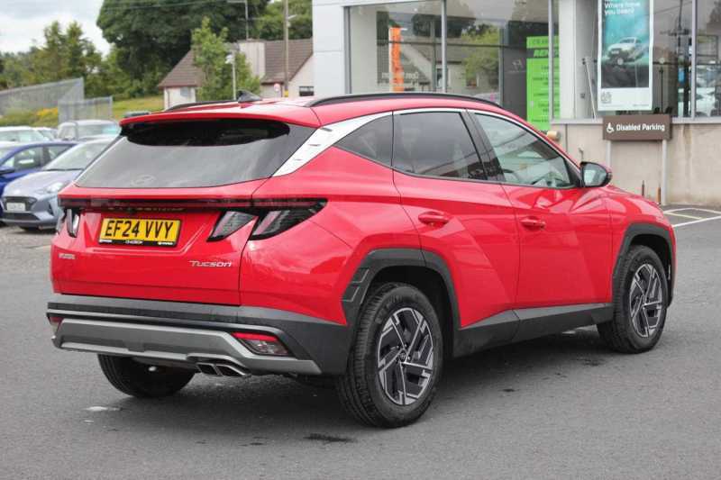 Hyundai Tucson 1.6T Advance - 2024 Ef24vvy EF24VVY Red #4