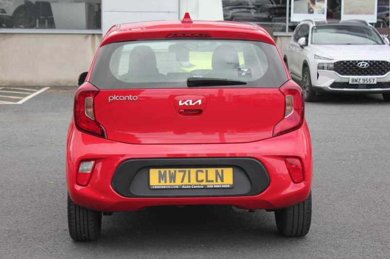 Kia Picanto 1.0 3 4 Seats - 2022 Mw71cln MW71CLN Red #5