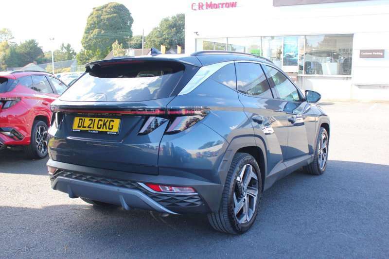 Hyundai Tucson 1.6 Tgdi Ultimate 2Wd - 2021 Dl21gkg DL21GKG Blue #5