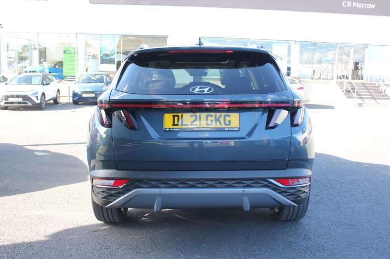 Hyundai Tucson 1.6 Tgdi Ultimate 2Wd - 2021 Dl21gkg DL21GKG Blue #6