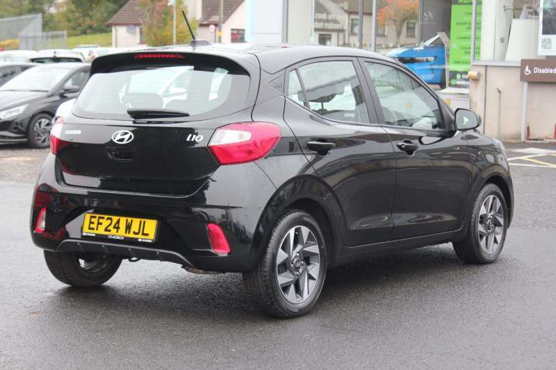 Hyundai I10 1.0 63 Advance Nav - 2024 Ef24wjl EF24WJL Black #4