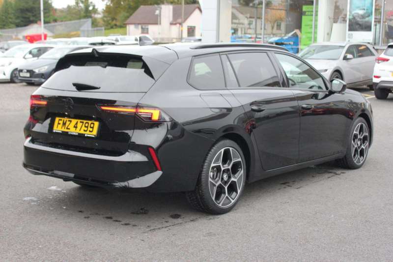 Vauxhall Astra 1.2 Turbo 130 Ultimate - 2025 Fmz4799 FMZ4799 Black #4