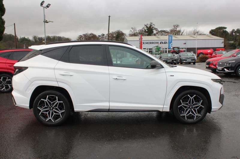 Hyundai Tucson 1.6 Tgdi Hybrid 230 N Line 2Wd 42021 - HSZ6006 White #2