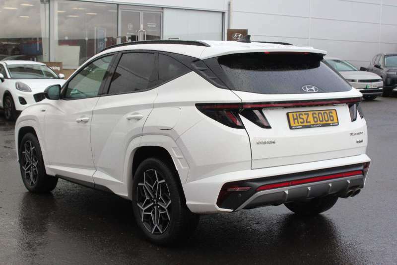 Hyundai Tucson 1.6 Tgdi Hybrid 230 N Line 2Wd 42021 - HSZ6006 White #6