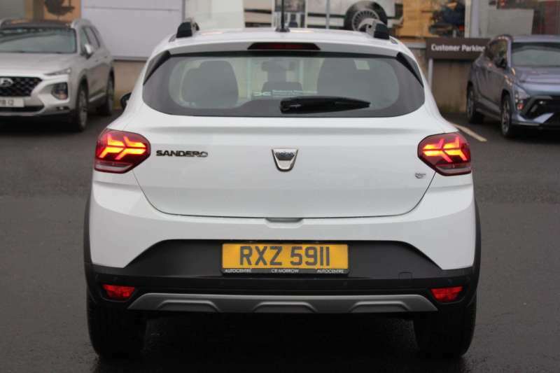 Dacia Sandero Stepway 1.0 Tce Prestige - 2022 Rxz5911 RXZ5911 White #5