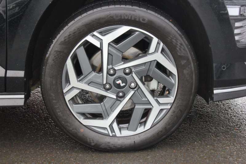 Hyundai Kona 1.6 Hybrid 129 N Line S Dct - 2025 En74zze EN74ZZE Black #3