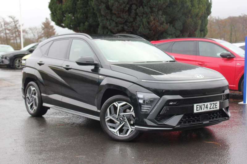 Hyundai Kona 1.6 Hybrid 129 N Line S Dct - 2025 En74zze Black